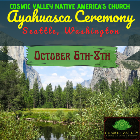 Seattle, WA: US Ayahuasca Ceremony October 6th-8th 2023