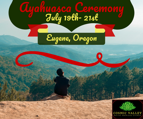 US Ayahuasca Ceremony July 19th - July 21st ($400 Full Donation)