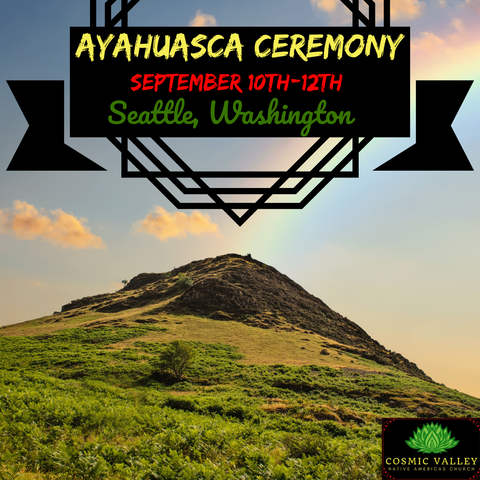 Seattle, WA: US Ayahuasca Ceremony September 10th-12th 2021