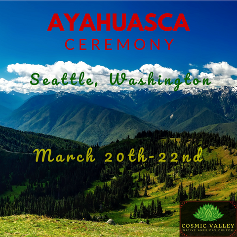 Seattle, WA: US Ayahuasca Ceremony March 20th-22nd
