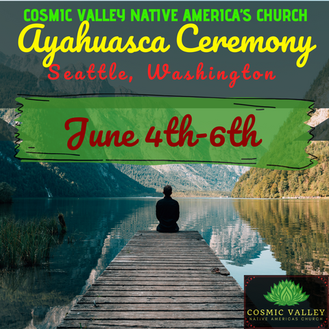 Seattle, WA: US Ayahuasca Ceremony June 4th-6th 2021